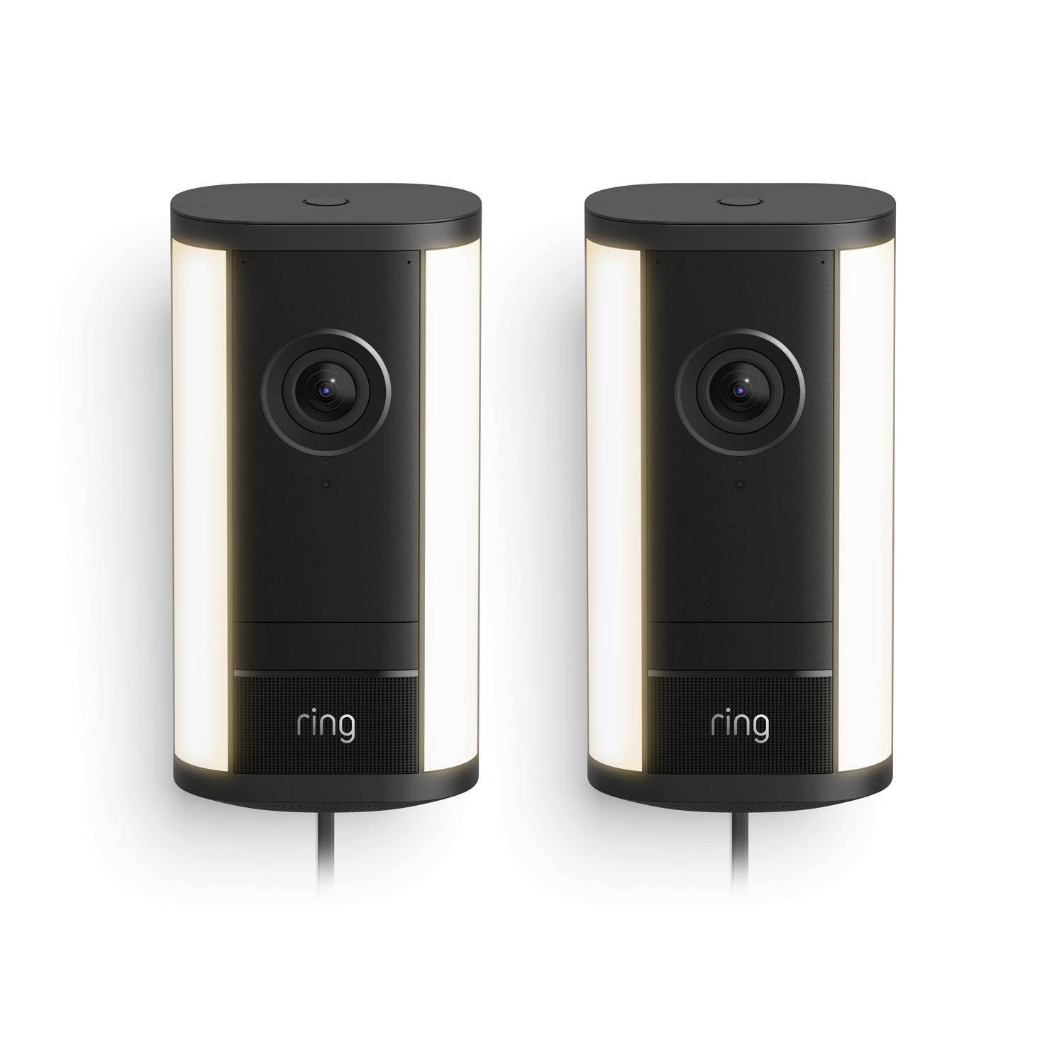 Spotlight Cam Pro (Newest Model) (Featuring Retinal 4K) - Plug-In / Black / 2-pack