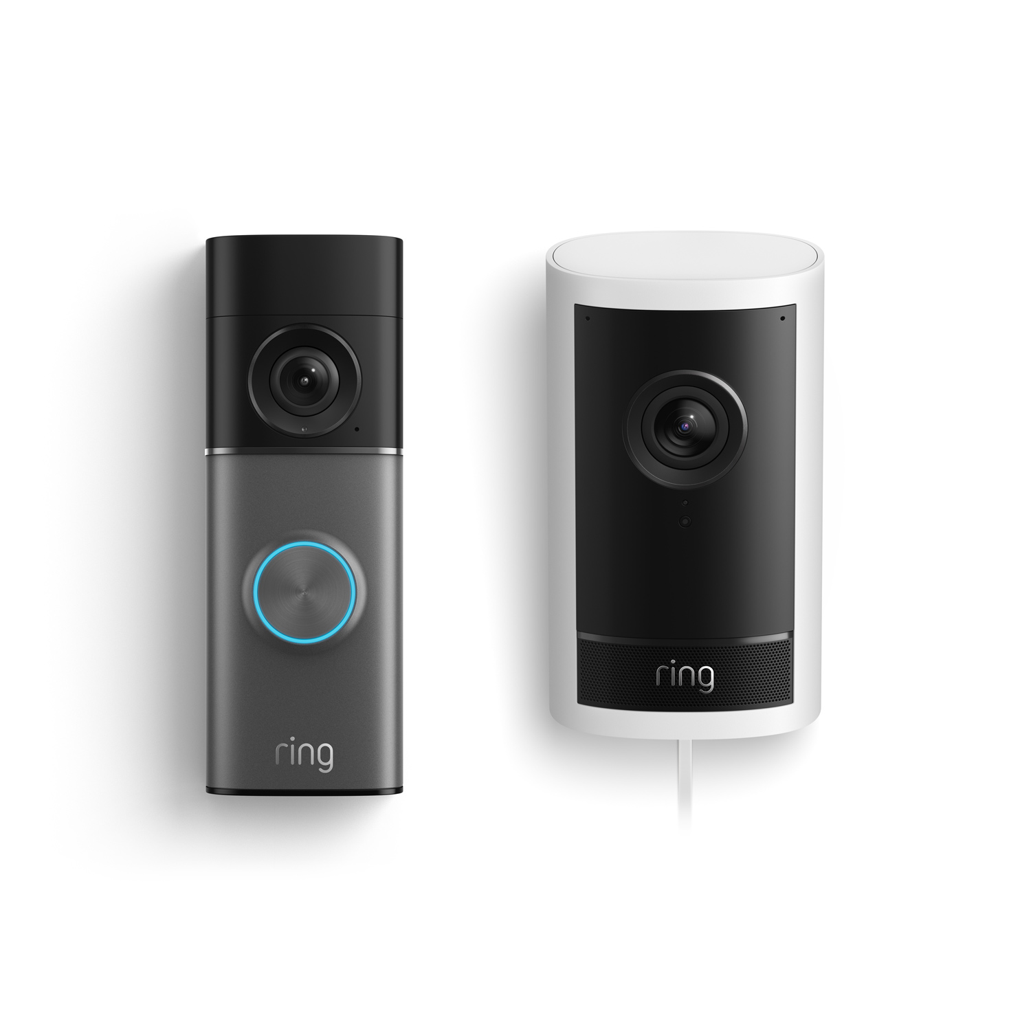 Wired Doorbell Pro (3rd Gen) + Outdoor Cam Pro, Plug-In - White
