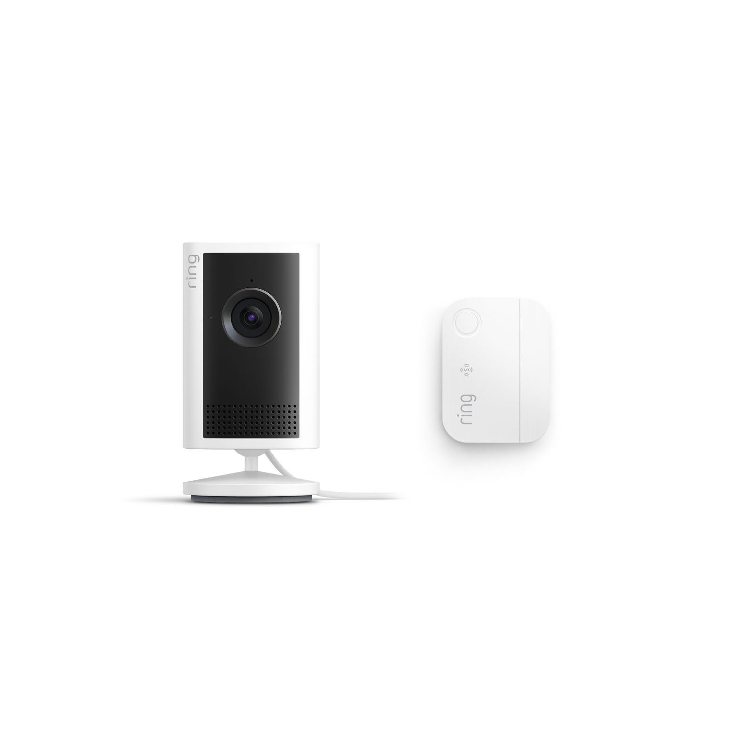 Indoor Cam Plus + Window and Door Sensors (Newest Model) - White