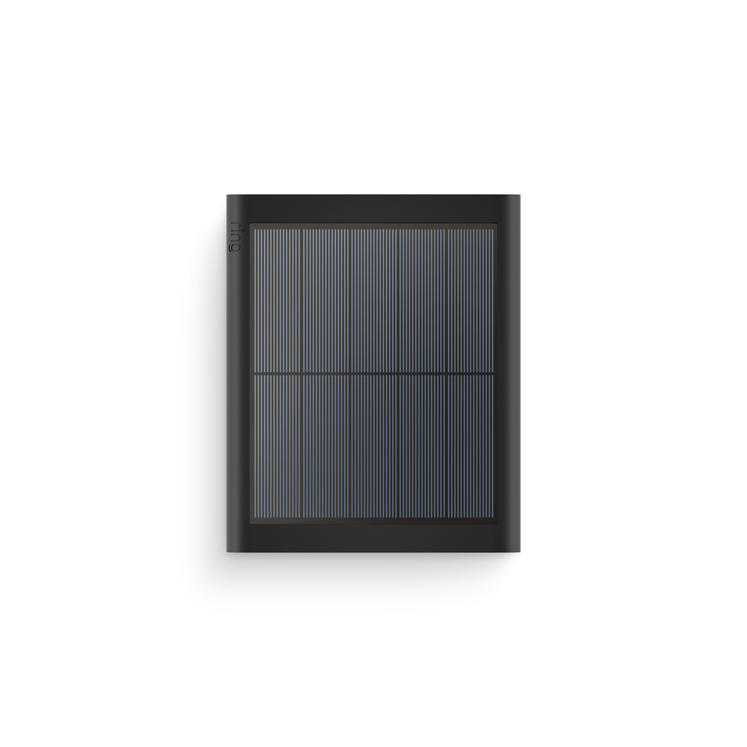 Solar Panel (Battery Doorbell (Newest Model), Battery Doorbell Plus (Newest Model), Battery Doorbell Pro (Newest Model)) - Black rectangular solar panel with grid pattern and subtle “ring” logo on the left, shown against a white background.