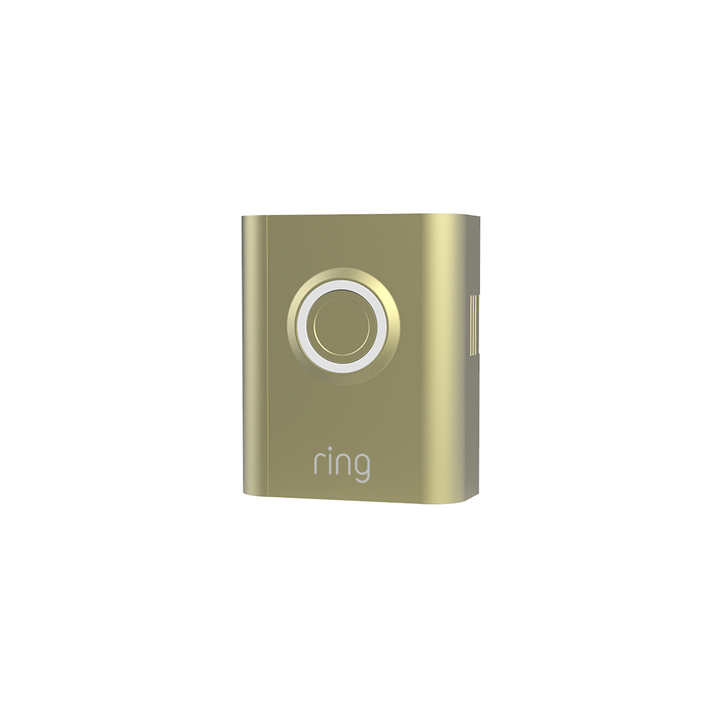Interchangeable Faceplate (Video Doorbell 3, Video Doorbell 3 Plus, Video Doorbell 4, Battery Doorbell Plus, Battery Doorbell Pro) - Brushed Gold