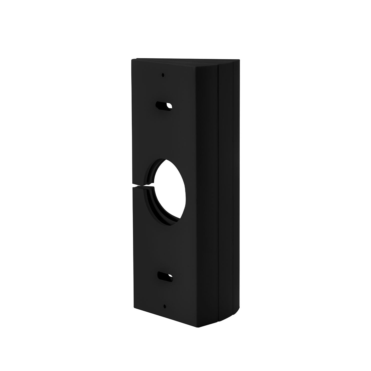 Corner Kit (For Wired Doorbell Plus (Video Doorbell Pro)) - Black Ring Corner Kit stackable mount for Ring Wired Doorbell Plus for adjusting viewing angle up to 45 degrees.