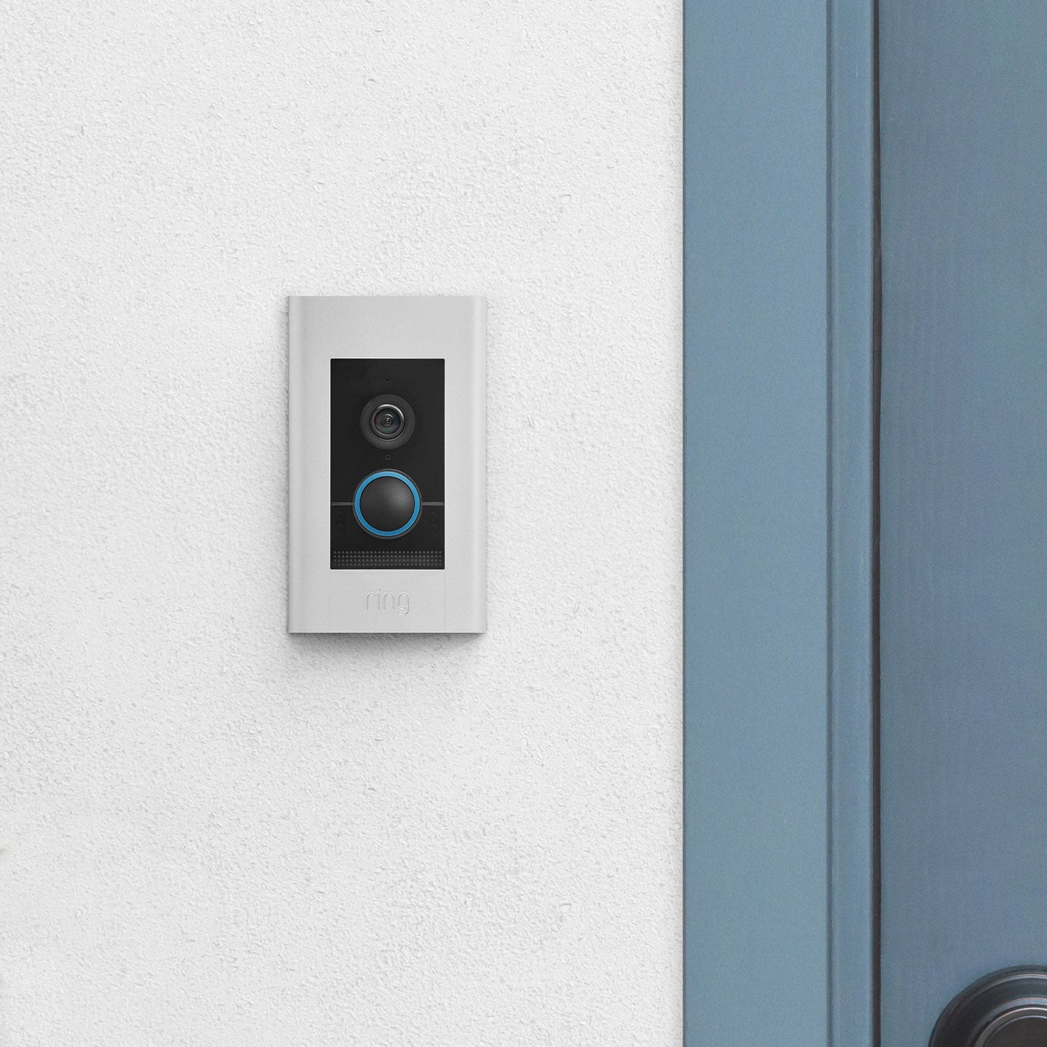Video Doorbell Elite (Power over Ethernet) - Video demonstrating installation options and process of installing a Ring Video Doorbell Elite next to a front door.
