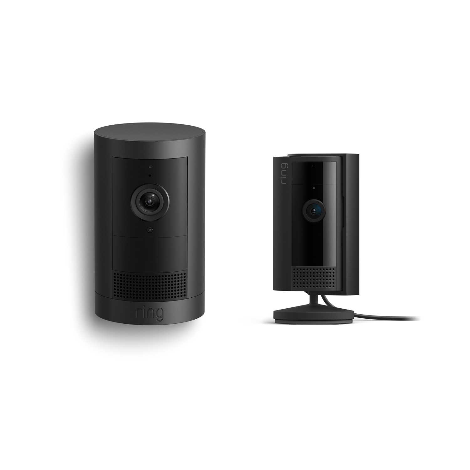 Outdoor Cam Plus Battery + Indoor Cam (2nd Gen) - Black