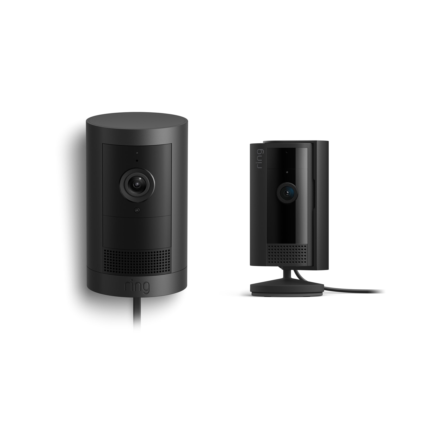Outdoor Cam Plus Plug-In + Indoor Cam (2nd Gen) - Black