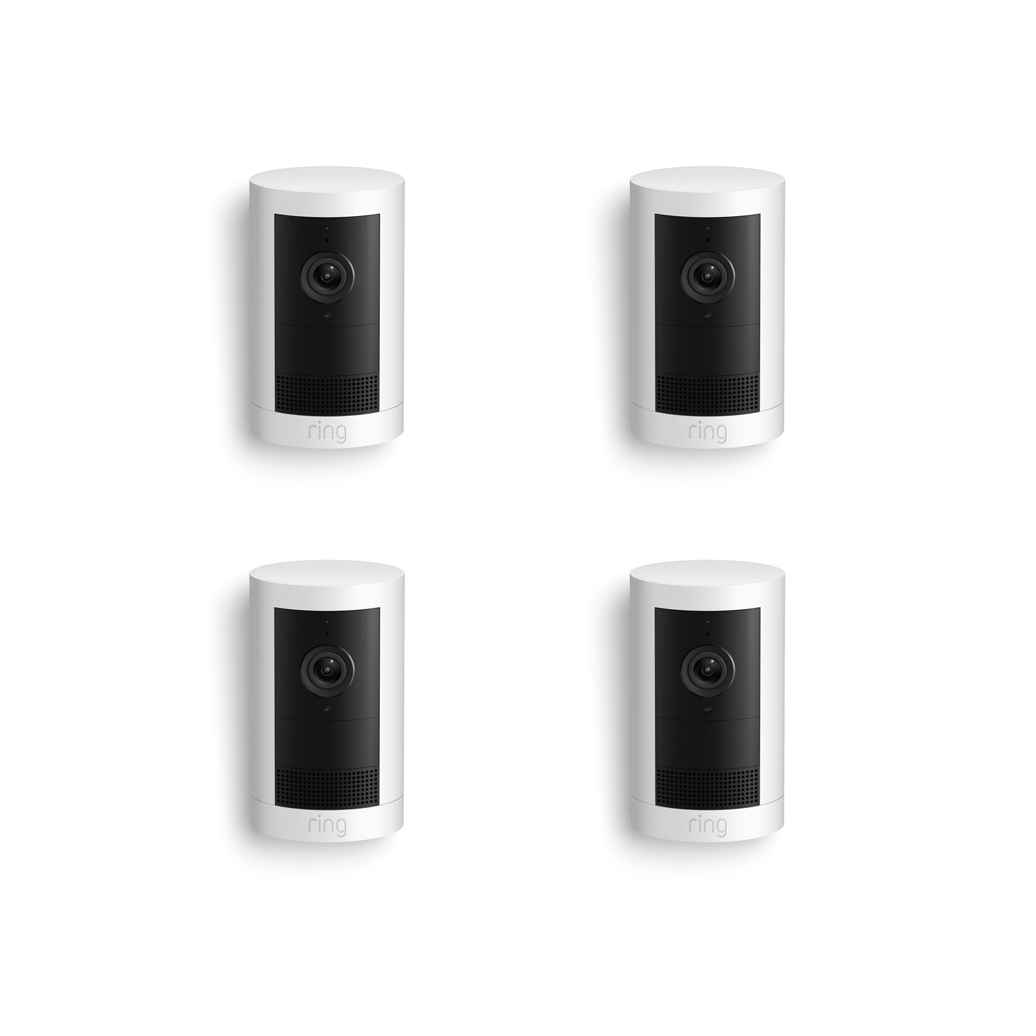 Outdoor Cam Plus (Featuring Retinal 2K)  - Battery / White / 4-Pack