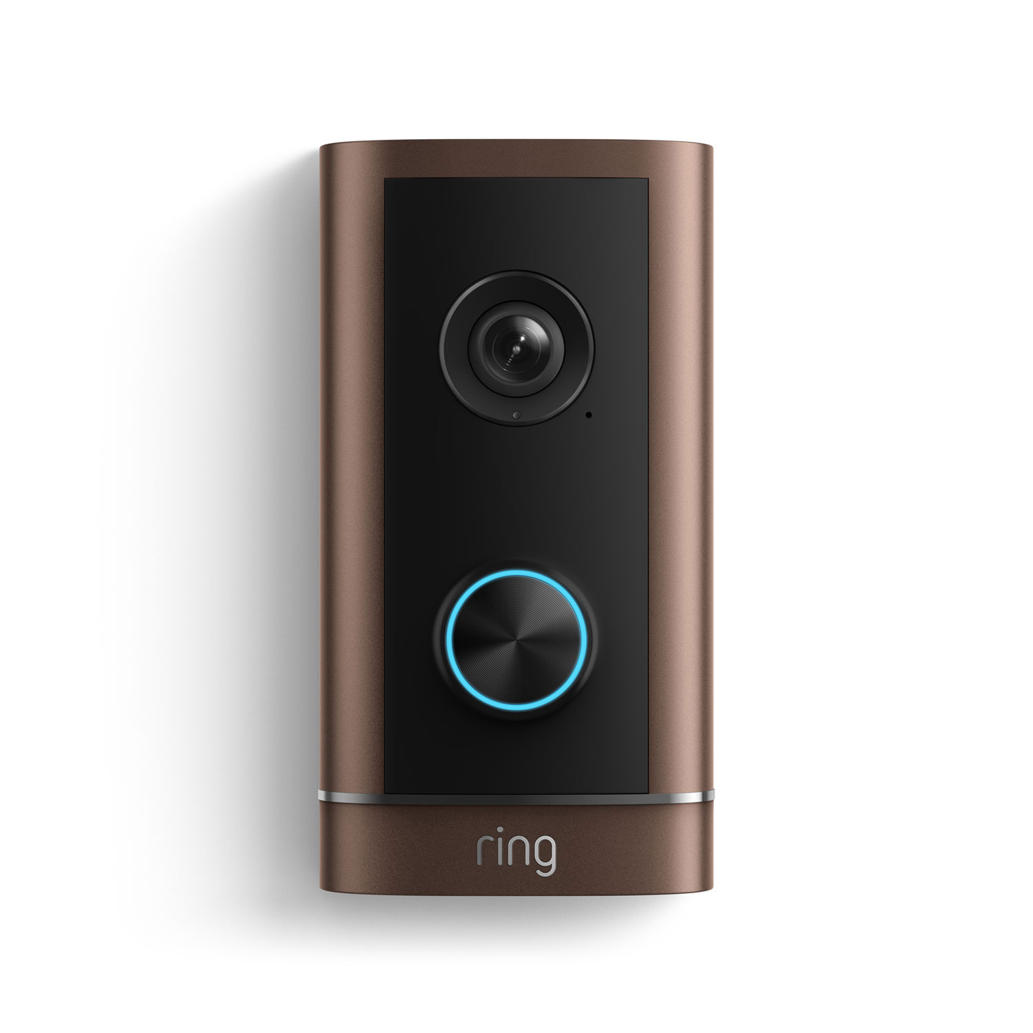 Wired Doorbell 4K Elite - Wired Doorbell 4K Elite in Polished Mocha shown front-facing on a white background.