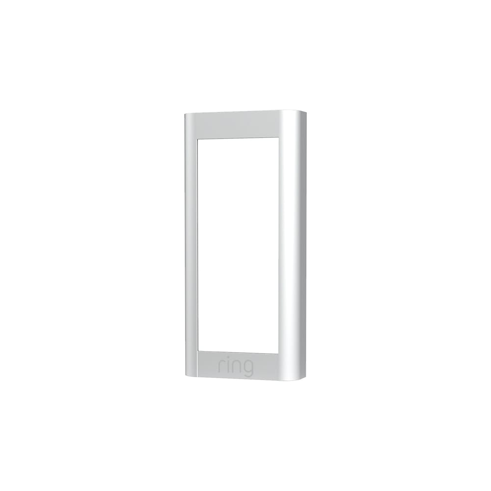 Interchangeable Faceplate (Video Doorbell Wired) - Silver Metal
