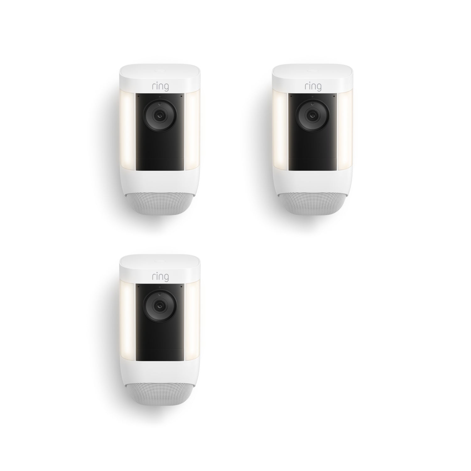 Spotlight Cam Pro (Featuring Retinal 2K) - Battery / White / 3-Pack