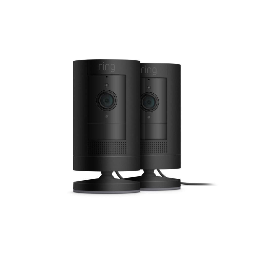 Stick Up Cam (Certified Refurbished) - Plug-In / 2-Pack / Black
