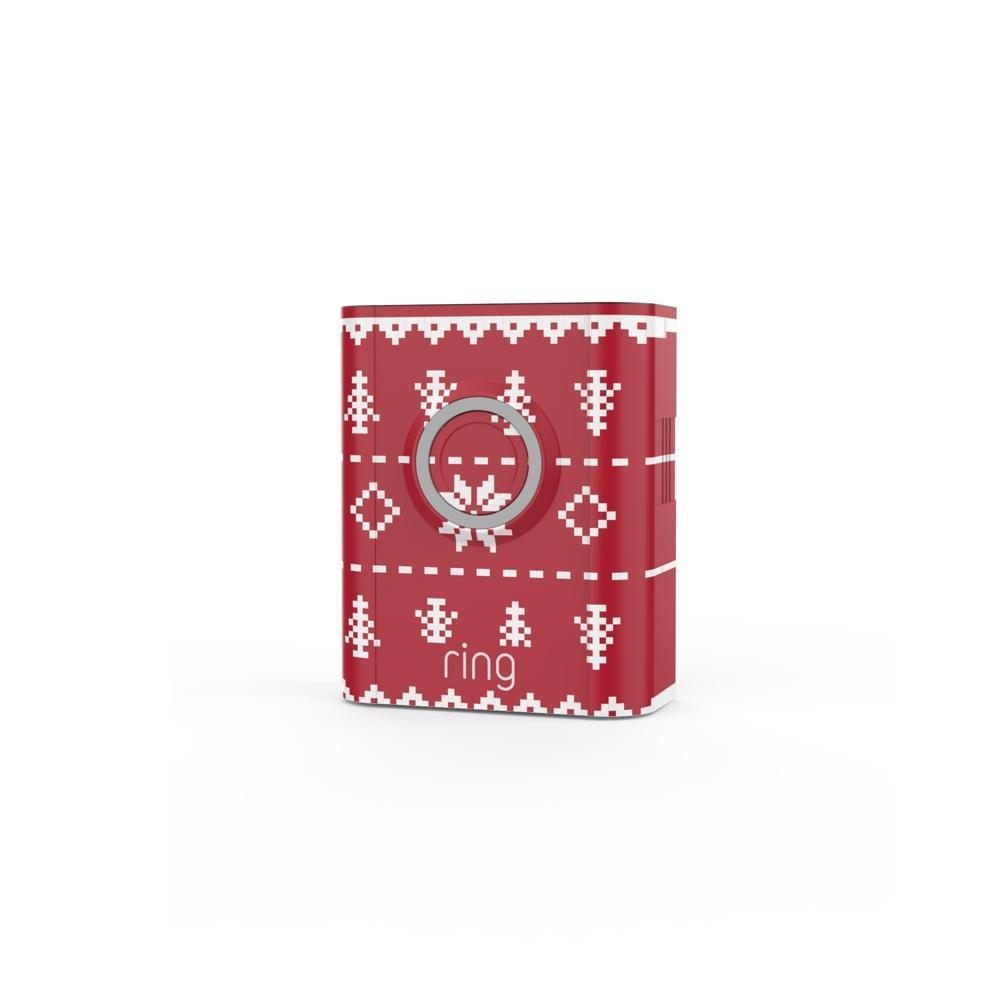 Holiday Interchangeable Faceplate (for Video Doorbell 3, Video Doorbell 3 Plus, Video Doorbell 4, Battery Doorbell Plus, Battery Doorbell Pro) - Christmas